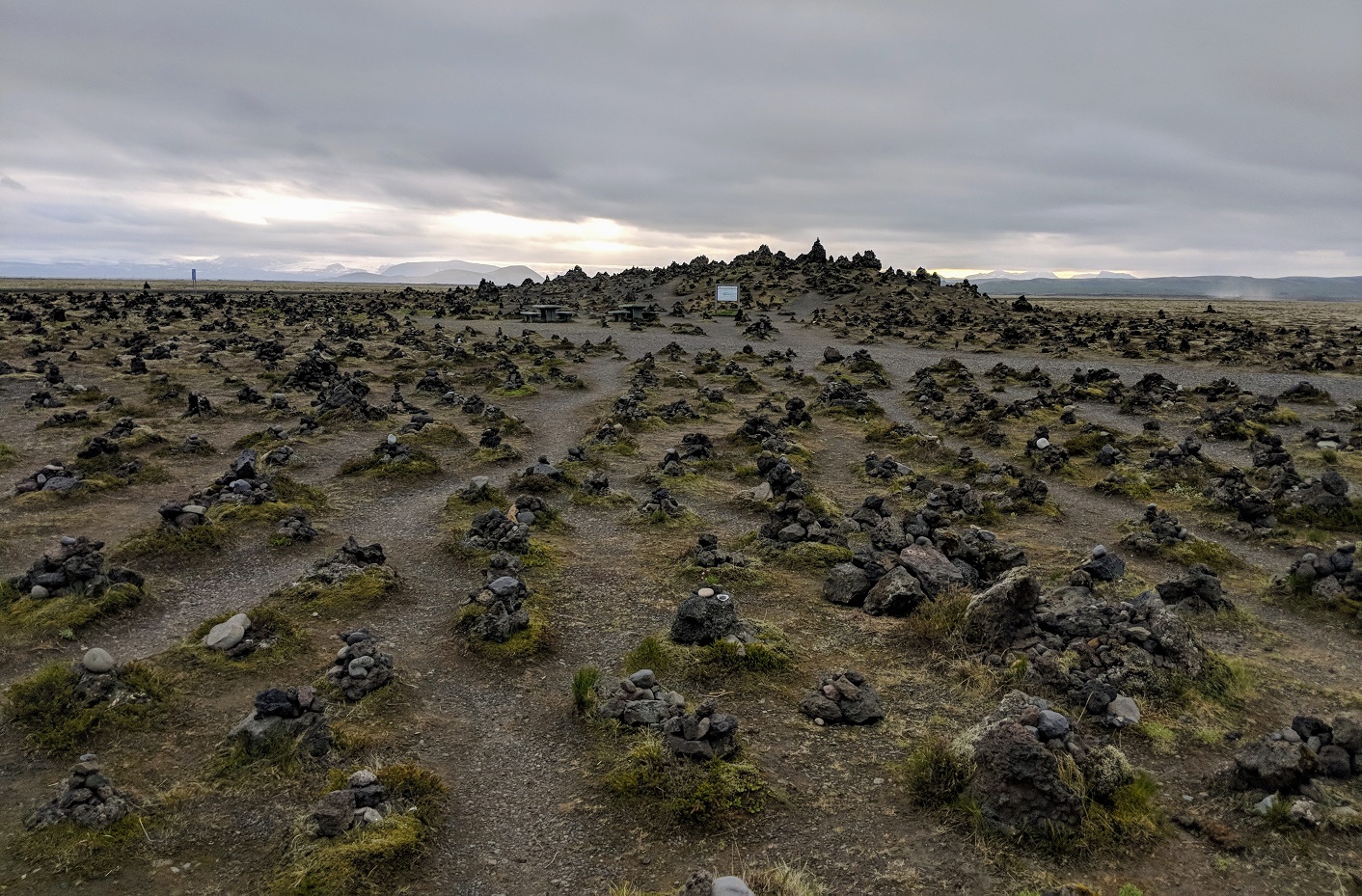 Stone cairns background img 1